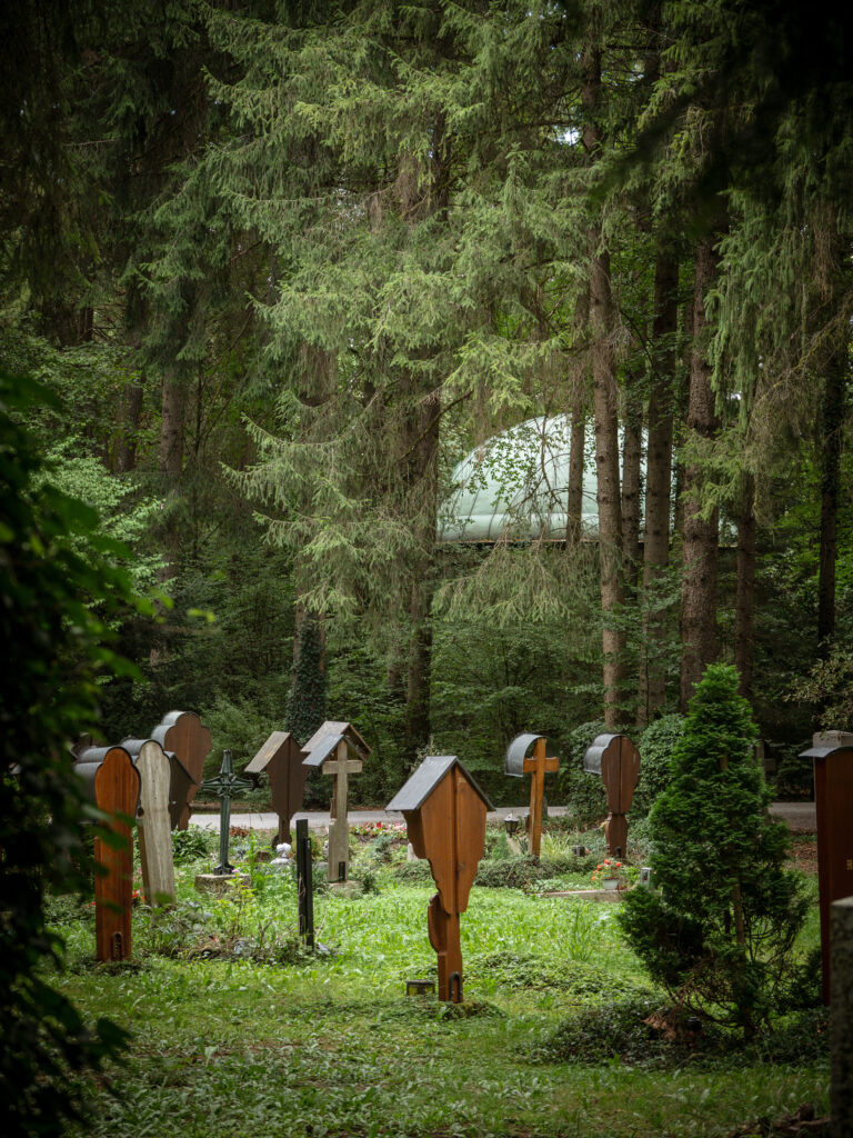 Waldfriedhof München im September 2026(Friedhofsfotografie)